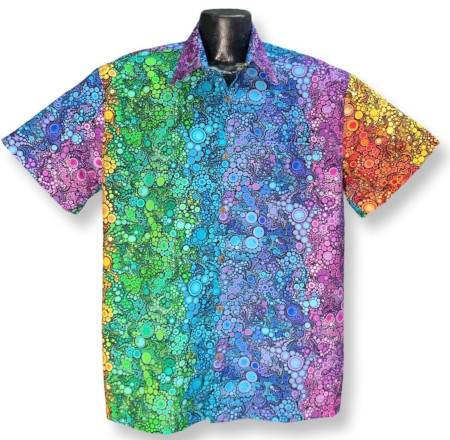 60s Effervescense Retro Hawaiian Shirt Retro Hawaiian Aloha Shirt